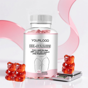 תוסף תזונה צמחי ויטמינים לנשים בוגרות לשיפור הישבן והירכיים Bbl Gummies - Product Image 3