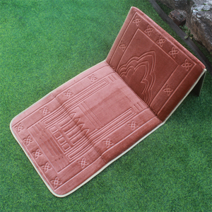 Tapis de prière musulmane gaufré 3D, tapis de prière musulmane, avec dossier, offre spéciale, - Product Image 4