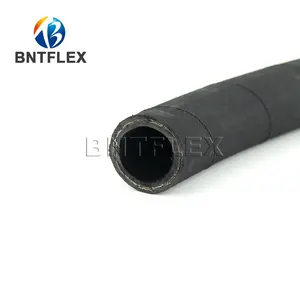 Manguera hidráulica trenzada de alambre de acero, alta calidad, SAE J517 100R17, proveedor de China