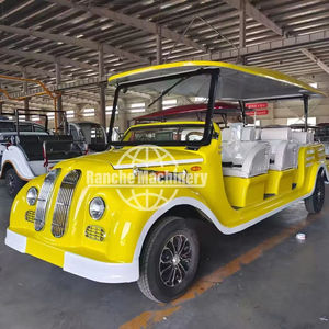 Voiture électrique vintage classique rétro - Product Image 1