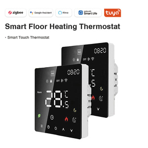Thermostat intelligent pour chauffage au sol Tuya Zigbee, écran tactile 86*86mm, contrôle Alexa et <span class=keywords><strong>Google</strong></span> <span class=keywords><strong>Assistant</strong></span> - Product Image 2