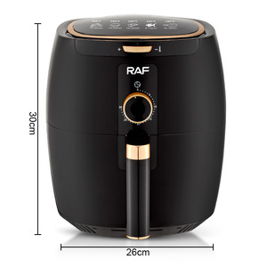 La nouvelle friteuse électrique avec circulation d'air à 360 degrés peut réduire de 80 % l'huile et les graisses dans une friteuse à air multifonctionnelle sans huile - Product Image 5