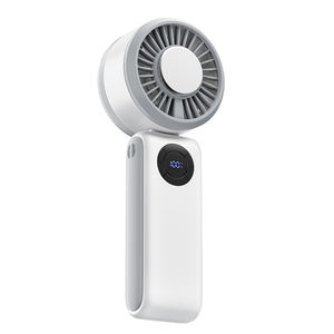 Ventilateur de conditionnement d'air rose unique, ventilateur portatif pour la maison, ventilateur portatif blanc pour l'extérieur - Product Image 1