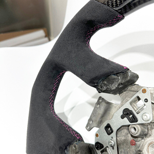 <span class=keywords><strong>Volante</strong></span> <span class=keywords><strong>Deportivo</strong></span> de Fibra de Carbono Negra y Alcántara, Venta Directa de Fábrica, Apto <span class=keywords><strong>para</strong></span> <span class=keywords><strong>Ford</strong></span> <span class=keywords><strong>Falcon</strong></span> XR6 FG MK2 XR8 - Product Image 5