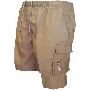 FOXA <b>Cargo</b> Shorts Men Mid Waist Black Tactical Hiking <b>Work</b> Casual Bermuda With Pockets - Product Image 3