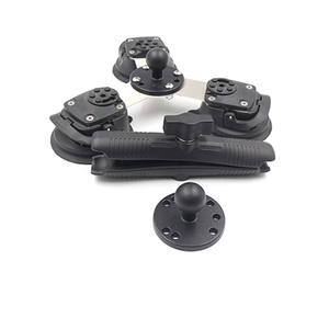 Ventosas de Vidrio de Alta Resistencia con Diámetro de Bola de 1'' y Brazo de Aluminio de Doble Encaje de 17 cm + Base de Bola Redonda - Product Image 5