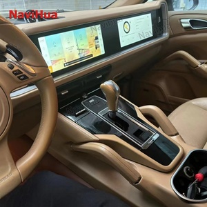 NaviHua Dual Screen Interior Kit Android GPS Stereo Head Unit Multimedia GPS Carplay <b>for</b> Porsche Cayenne Android Amplifier - Product Image 3