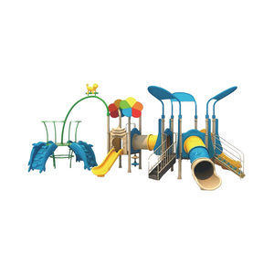 Équipement de terrain de jeu en plastique coloré avec toboggan tunnel et fonctions interactives pour les garderies et les écoles maternelles en <span class=keywords><strong>Afrique</strong></span> du Sud - Product Image 1