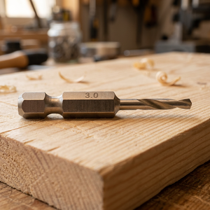 Accessoires pour outils électriques, fabricant de forets HSS, forets hélicoïdaux à tige hexagonale entièrement affûtés pour le perçage du métal - Product Image 1