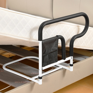 Manual Foldable Hospital <b>Equipment</b> Medical Bed Guardrail Made of Durable Metal Hospital Furniture - Product Image 1