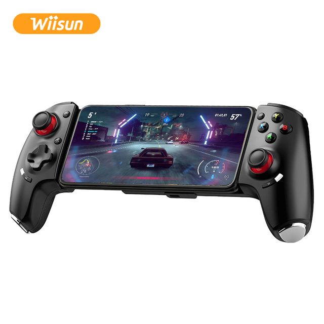 AB02 AoBing Telescopic Wireless Mobile Game Controller Portable Stretch Android & IOS Switch Joystick Vibration Motor Feature