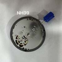 Mouvement de montre, mouvement NH39A, 3 aiguilles, mouvement squelette, NH39, mouvement d'origine neuf