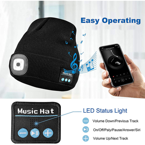 ترقية البلوتوث مع أضواء ليد وسماعات رأس سلسلة الأسنان الزرقاء لتحسين صحة العين - Product Image 4