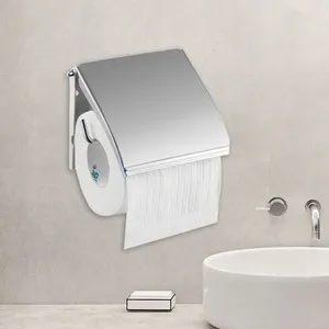 Отель для ванной комнаты 304 из нержавеющей стали самоклеящийся или настенный держатель для туалетной бумаги