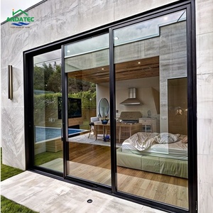 <span class=keywords><strong>Porte</strong></span> <span class=keywords><strong>coulissante</strong></span> en aluminium de qualité supérieure et <span class=keywords><strong>porte</strong></span> patio moderne, parfaite pour la maison, le balcon, le bureau, avec une excellente durabilité et un design élégant - Product Image 4