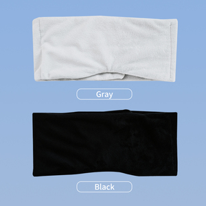 Masque de sommeil en satin doux à double couche avec sangle élastique, masque de sommeil en soie pour les voyages - Product Image 4