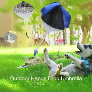 Soldat épissé transfrontalier pour enfants Parachute Camouflage à la main Tissu carré Air <span class=keywords><strong>Parapente</strong></span> Sports de plein air Jouets - Product Image 2