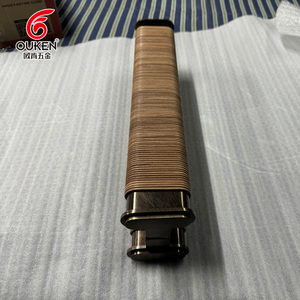 OUKEN di lusso Premium maniglia della <span class=keywords><strong>porta</strong></span> in pelle intrecciata e motivo casuale antico rame maniglia della <span class=keywords><strong>porta</strong></span> - Product Image 6