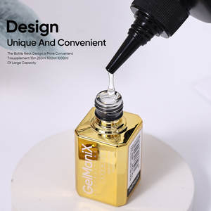 <span class=keywords><strong>Kit</strong></span> de gel de finition transparent cristallin sans jaunissement, sans HEMA, sans TPO, écologique, végétalien, durci par LED, personnalisable OEM, Hanyi - Product Image 4