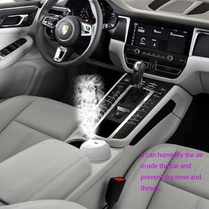 Ultrasonic <b>Mini</b> Portable Humidifier ABS Material Tabletop Nebulizer 220ml USB 7-color LED Light Low Noise Household Car 1 Year - Product Image 4