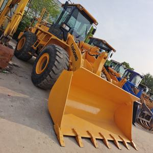 Liugong d'occasion utilisé ZL50CN CLG856 CLG856H chargeur sur pneus 5 tonnes chargeur frontal d'occasion - Product Image 2