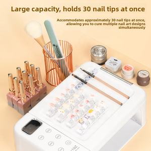 Nouvelle lampe de photothérapie portable <span class=keywords><strong>SUN</strong></span> 19Z haute puissance pour ongles, multifonction, séchage rapide des gels à ongles pour les deux mains - Product Image 3