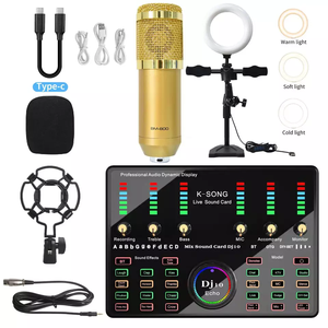 Ensemble Professionnel de Haute Qualité Multifonctionnel de Cartes Son & Tables de Mixage Audio pour Studio en Direct, Enregistrement TikTok et Diffusion en Direct - Product Image 3