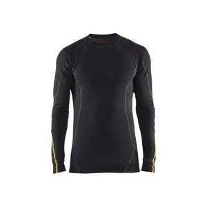 BLAKLADER - 479410759900S Ropa interior resistente a las llamas Top 68% lana merino Black - EAN 7330509655900 ROPA DE TRABAJO RESISTENTE A LAS LLAMAS - Product Image 1