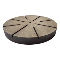 Harsgebonden geslepen wiel met bouten 16 # -180 #   Grit 63 mm dikte diameter 500 mm voor het slijpen van mobiele telefoonhoesjes met dubbele schijfslijpmachine