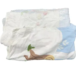 Panos de toalha de terry coloridos macios e absorventes Panos de toalha de cores MIX para limpeza e limpeza absorvem água e óleo