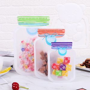 Bolsa de albañil autosellada con ventana abierta personalizada, bolsa de embalaje de aperitivos de frutos secos autoestable, bolsa de albañil irregular - Product Image 5
