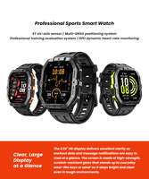 Reloj Inteligente C32pro con GPS, Monitor de Actividad Física, Pantalla TFT, Resistente al Agua IP67, para Llamadas, Salud al Aire Libre, Contador de Pasos, Sensor de Seis Ejes