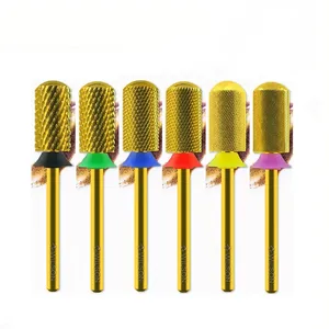 Large Barrel Smooth Top <b>Bits</b> Nail <b>drill</b> <b>bits</b> Remove gel carbide Manicure tool Nail accessories Hot sale - Product Image 1