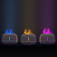 Humidificateur de flamme de feu de Table créatif diffuseur d'huile essentielle humidificateur d'arôme pour la maison chambre à coucher bébé