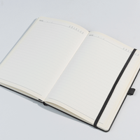 Carnet personnalisé A5 en cuir PU souple épais Journal académique de direction avec couverture rigide Cadeau parfait pour les étudiants universitaires
