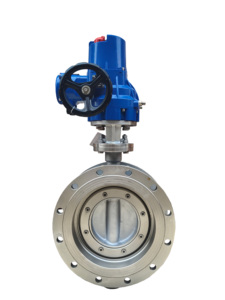 Actuador Tipo Q con DN150, Trifásico, de Acero Inoxidable, con Sello Duro y Brida, Tipo Mariposa D943W-16P - Product Image 2