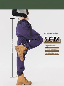 <span class=keywords><strong>Pantaloni</strong></span> Softshell in Poliestere Foderati in Pile per <span class=keywords><strong>Uomo</strong></span> e Donna, Stile Giapponese, per Sport, Tempo Libero e Alpinismo, Elasticizzati - Product Image 4