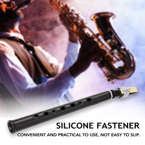 <span class=keywords><strong>Sax</strong></span> <span class=keywords><strong>tascabile</strong></span> nero Mini sassofono portatile piccolo sassofono con borsa per il trasporto strumento a fiato - Product Image 4