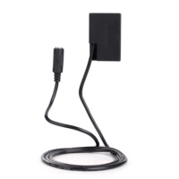 Câble droit avec connecteur femelle DC pour batterie factice LP-E17, conducteur en cuivre, gaine en PVC, pour appareil photo