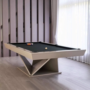 Table de <span class=keywords><strong>billard</strong></span> américaine de luxe moderne de 8 pieds en bois massif avec poches de récupération, plateau en ardoise durable et écologique pour usage domestique et commercial - Product Image 3