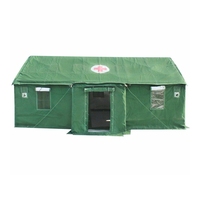 Tente sanitaire en toile Oxford imperméable à double couche quatre saisons, modèle 95 vert
