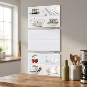 Qualité luxueuse brillant 300x450 céramique numérique 300x450 cuisine Hall scandinave brique réfractaire Design carreaux de mur émaillés pas cher - Product Image 1