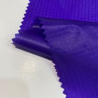 Tissu PU enduit de parapente à la conduite, 30D N66, 100% en nylon, ripstop, imperméable