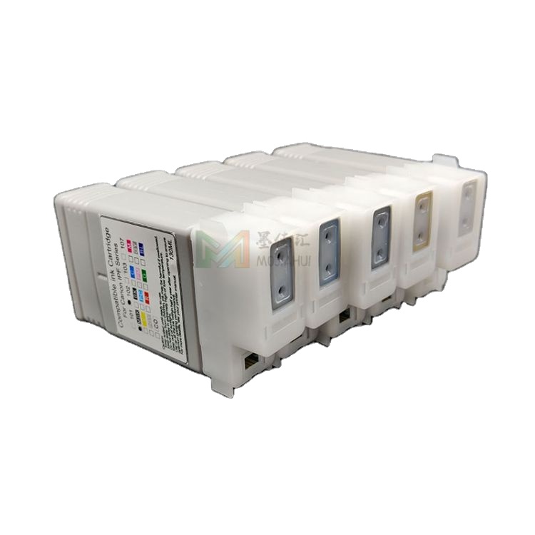 PFI-120 совместимый чернильный картридж с чипом для Canon TM200 TM205 TM300 TM305