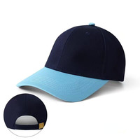 Casquette de baseball formelle brodée sur mesure, design bicolore, tissu jersey Oxford Dobby à chevrons, 100% polyester, motif de fruits