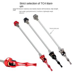 TOOPRE – Pernes de <span class=keywords><strong>roue</strong></span> à dégagement rapide pour <span class=keywords><strong>VTT</strong></span> et vélo de route en alliage de titane - Product Image 4