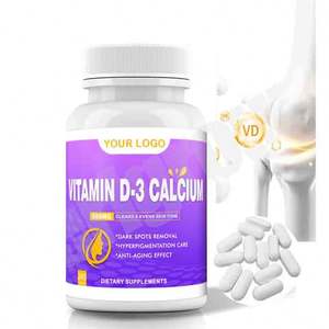 Cápsulas de Gel Suave de Calcio Líquido y Vitamina D3 Ausreson OEM, <span class=keywords><strong>1000</strong></span> <span class=keywords><strong>mg</strong></span> de Vitamina D3, Cápsulas de Gel Suave de Calcio - Product Image 2