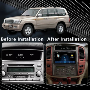 Radio con Sistema Android para Auto Aijia, Pantalla IPS QLED, DSP, RDS, para Toyota <span class=keywords><strong>Land</strong></span> <span class=keywords><strong>Cruiser</strong></span> 100 2003-2008, Navegación GPS, Radio Multimedia Estéreo - Product Image 4