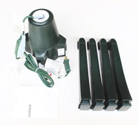 Support d'arbre de Noël électrique rotatif à 360 degrés prise britannique américaine australienne européenne en plastique disponible