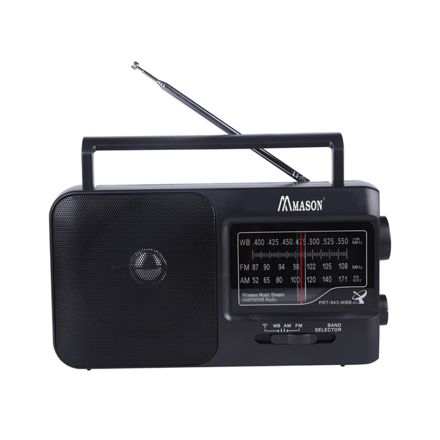 Mason Handheld Blue Tooth Radio Reciever Hot Selling Am Fm Home Portable Radio